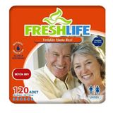 Freshlife 120 Adet Large Beyaz Hasta Bezi
