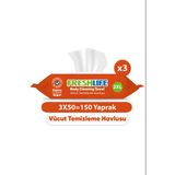 Freshlife 50x3 150 Yaprak Vücut Temizleme Havlusu