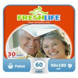 Freshlife 90x180 cm 60 Adet Yatak Koruyucu Örtü
