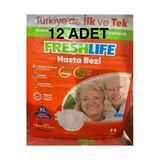 Freshlife Bel Bantlı XL 12 Adet Hasta Bezi