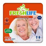 Freshlife Belbantlı Ekstra Large Büyük Boy Yetişkin 120-160 Cm 120 Adet Hasta Bezi