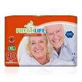 Freshlife Belbantlı Hasta Bezi XL-Extra Large Beden, 120-160 cm, 90 Adet