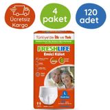 Freshlife Emici Külot Large 4x30 Hasta Bezi 120 Adet