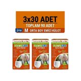 Freshlife Emici Külot Medium Beden Orta Boy Hasta Bezi 90 Adet 3x30 Paket M