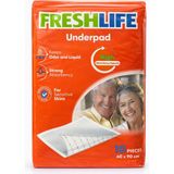 Freshlife Hasta Alt Bezi 60X90 cm – Yüksek Emicilik – Tek Kullanımlık Yatak Koruyucu Ped – 10 Adet - Standart