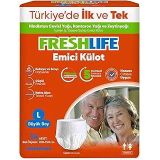 Freshlife Hasta Alt Bezi Külotlu Large 14'Lü