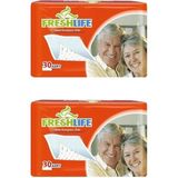 Freshlife Hasta Altı Yatak Koruyucu 60 x 90 - 30'lu Paket 2'li - M