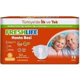 Freshlife Hasta Bezi, Bel Bantlı, Islaklık Göstergeli, Small, 30 Adet