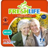 Freshlife Medium Orta Boy Yetişkin 120 Adet Hasta Bezi