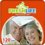 Freshlife Yatak Koruyucu Örtü 60X90 cm Nefes Alabilir Özellikli 120 Adet Uzun Süreli Kullanım İçin - 60 x 90 cm