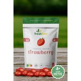 Freshlime Çilek Kuru Meyve Cipsi - Freeze Dried Çıtır Çilek - Dondurularak Kurutulmuş - 15 gr