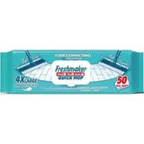 Freshmaker 50'li Paket Yüzey Yer Temizlik Havlusu Karbonat ve Beyaz Sirke ile Alkol ve Paraben İçermez