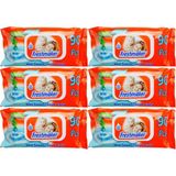 Freshmaker Islak Havlu Mendil 90 Yaprak Avantaj Pk 6 Lı Set (540 Yaprak) Plastik Kapaklı