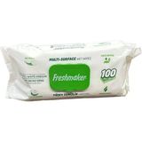 Freshmaker Karbonat ve Beyaz Sirke Katkılı Yüzey Temizlik Islak Havlusu - 100'lü Paket