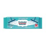 Freshmaker Karbonat ve Beyaz Sirke Katkılı Yüzey Yer Temizlik Mandallı Mop Havlusu - 50'li Paket