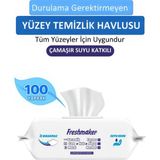 Freshmaker Yüzey Temizlik Havlusu 100'lü (Çamaşır Suyu Katkılı)