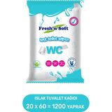 Fresh'n Soft Body Care Islak Tuvalet Kağıdı 20 Paket 1200 Yaprak