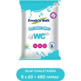 Fresh'n Soft Body Care Islak Tuvalet Kağıdı 8 Paket 480 Yaprak