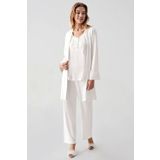 Freshness 321 Kadın Sabahlıklı Pijama Takımı