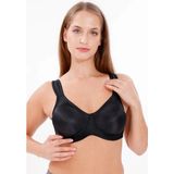 Freshness Balenli Kalın Askılı 2 Beden Küçülten Mucizevi Minimizer Sütyen - 75DD - Siyah