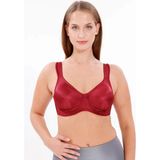 Freshness Balenli Kalın Askılı 2 Beden Küçülten Mucizevi Minimizer Sütyen - 85B - Bordo