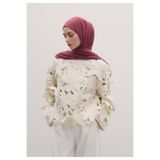 Freshscarfs BAMBU PENYE ŞAL GÜL KURUSU