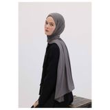 Freshscarfs BAMBU PENYE ŞAL KOYU GRI