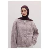 Freshscarfs BAMBU PENYE ŞAL KOYU MOR