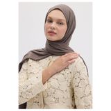 Freshscarfs Bambu Penye Şal Tozlu Kahve