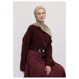 Freshscarfs BAMBU PENYE ŞAL VİZON