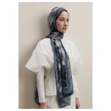 Freshscarfs ELLEN DESEN İPEK KREP ŞAL MİNT YEŞİLİ