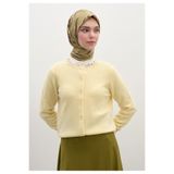 Freshscarfs Garden Joy Desen Pamuklu Viskon Eşarp Haki