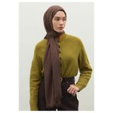 Freshscarfs KAŞMİR DOKULU ŞAL KAKAO
