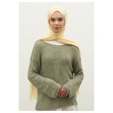 Freshscarfs KAŞMİR DOKULU ŞAL TEREYAĞ SARISI