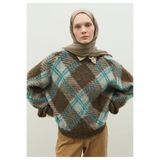 Freshscarfs KAŞMİR DOKULU ŞAL VİZON