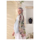 Freshscarfs NERISSA DESEN RAMİ ŞAL SOFT PEMBE