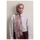 Freshscarfs ROSELLA DESEN İPEK KREP ŞAL GÜLKURUSU