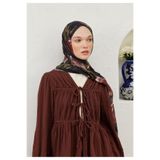 Freshscarfs SUMMER ROSE DESEN RAMİ ŞAL GÜLKURUSU