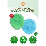 FreshSmell Koku Giderici | Çok Amaçlı, Banyo, Tuvalet, Pisuvar, Lavabo - 30 Gün Ferah Koku |Mini, Green,Blue