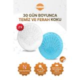 FreshSmell Koku Giderici | Çok Amaçlı, Banyo, Tuvalet, Pisuvar, Lavabo - 30 Gün Ferah Koku |Mini, White, Blue