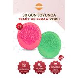 FreshSmell Koku Giderici | Çok Amaçlı, Banyo, Tuvalet, Pisuvar, Lavabo - 30 Gün Ferahlık |Mini,Tropical, Green