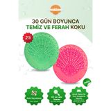 FreshSmell Koku Giderici | Çok Amaçlı, Banyo, Tuvalet,Pisuvar, Lavabo - 30 Gün Ferah Koku |Mini,Green, Tropical
