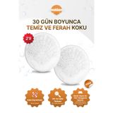 FreshSmell Koku Giderici | Çok Amaçlı, Banyo,Tuvalet, Pisuvar, Lavabo - 30 Gün Ferah Koku |Mini,2'li White Soap