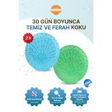 FreshSmell Koku Giderici | Çok Amaçlı, Banyo,Tuvalet,Pisuvar, Lavabo - 30 Gün Ferahlık |Mini, 2'li Ocean, Green
