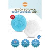FreshSmell Koku Giderici | Çok Amaçlı, Banyo,Tuvalet,Pisuvar, Lavabo - 30 Gün Ferahlık |Mini, 2'li Ocean, White