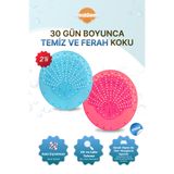 FreshSmell Koku Giderici | Çok Amaçlı, Banyo,Tuvalet,Pisuvar, Lavabo - 30 Gün Ferahlık |Mini, 2'li Ocean,Papaya