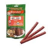 Freshy 10x100 gr Beefy Sticks Sığır Etli Tahılsız Köpek Ödülü