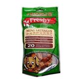 Freshy 20x100 gr Beef Sausages Biftekli Mini Sosis Köpek Ödülü