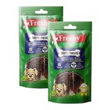Freshy Beefy Twists Sığırlı 2x75 gr Köpek Ödül Maması