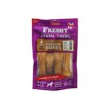 Freshy Dental Chews Medium Doğal Köpek Ödül Kemiği 145gr 4lü